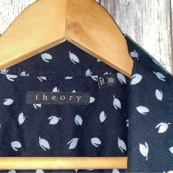 Theory Morsey Floret Print  Button Down - Picture 4 of 4